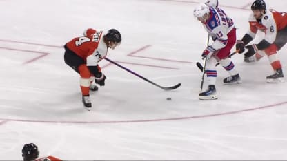 NYR@PHI: Panarin marque un but contre Aleksei Kolosov