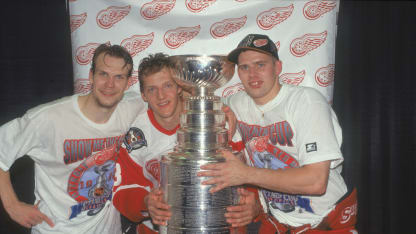 DET lidstrom, sandstrom, holmstrom