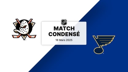 Match condensé : ANA @ STL 16/03/25