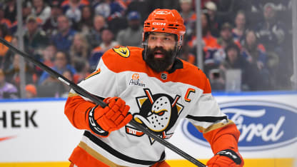 Radko Gudas #7 of the Anaheim Ducks in action during the game against the Edmonton Oilers at Rogers Place on January 26, 2026, in Edmonton, Alberta, Canada. (Photo by Andy Devlin/NHLI via Getty Images)