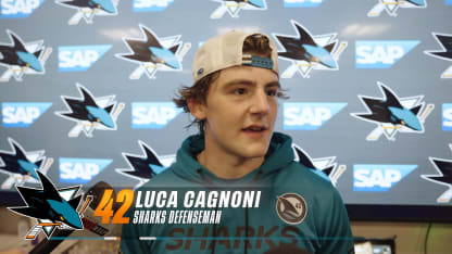 Postgame vs VGK (9/22): Cagnoni