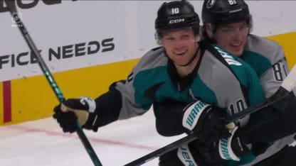 LAK@SJS: Dellandrea scores goal against Anton Forsberg