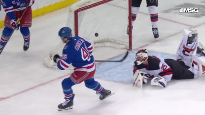NJD@NYR: Chmelar scores goal against Jacob Markstrom