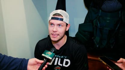 Wallstedt Pregame at Anaheim 1/2