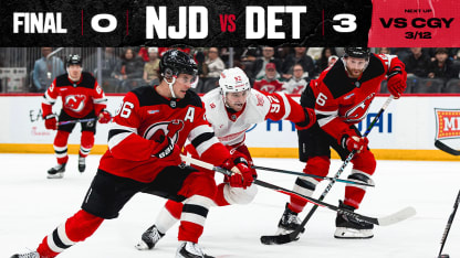 DEVILS VS RED WINGS 3/8/26 GAME STORY