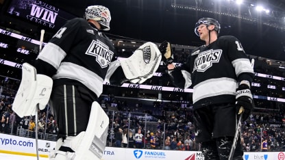 Anton Forsberg hoppade in som hjälte för LA Kings