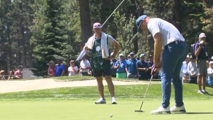 Joe Pavelski leads American Century golf championship