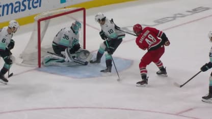 SEA@CAR: Martinook scores goal against Joey Daccord