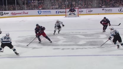 UTA@CBJ: Fantilli scores goal against Karel Vejmelka