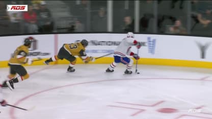 MTL@VGK: Evans marque un but contre Akira Schmid
