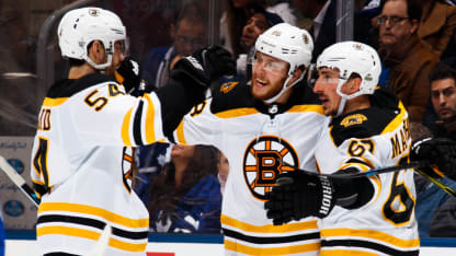 Bruins celebrate Game 4