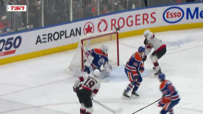 OTT@EDM: Batherson marque un but en A.N. contre Connor Ingram