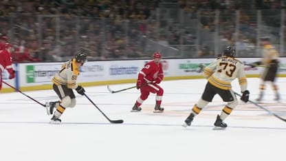 DET@BOS: DeBrincat scores goal against Jeremy Swayman