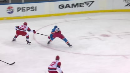 CAR@NYR: Svechnikov scores goal against Jonathan Quick