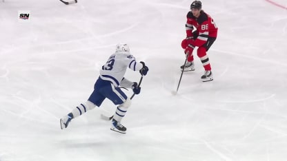William Nylander with a Powerplay Goal vs. New Jersey Devils