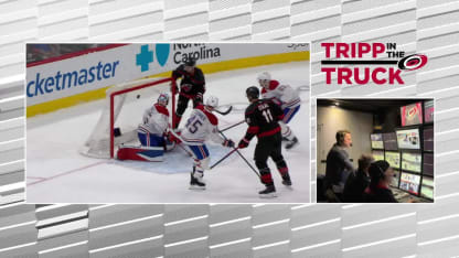 MTL@CAR: Aho scores goal against Jakub Dobeš