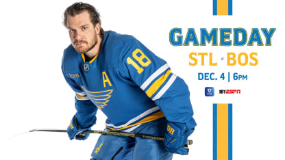Preview: Blues at Bruins