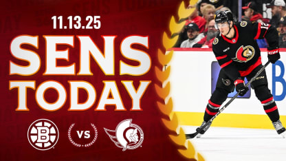 Sens Today: Pinto Locked In For Four Years