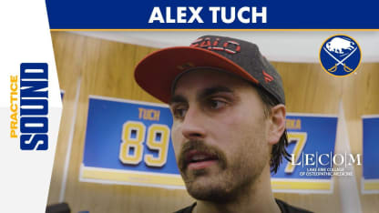 Alex Tuch After Practice