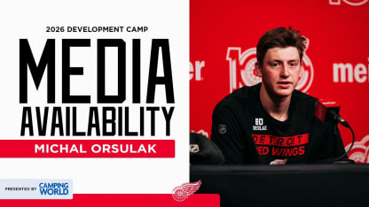 Michal Oršulák Detroit Red Wings 2026 Development Camp 