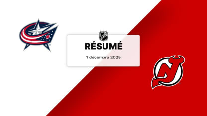 CBJ vs NJD | Résumé 01/12/25