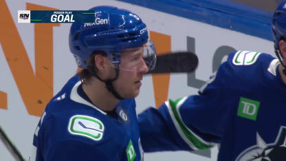 CAR@VAN: Boeser scores PPG against Brandon Bussi
