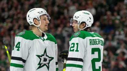 Jason Robertson Miro Heiskanen redo för spel i andra rundan med Dallas Stars