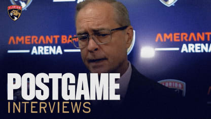 FLA vs. VGK: Paul Maurice (postgame)