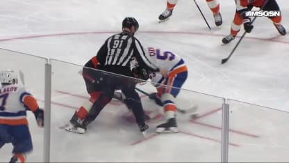 NYI@PHI: Tsyplakov scores goal against Samuel Ersson