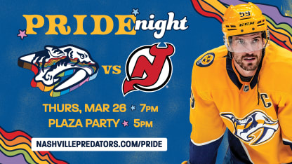 Nashville Predators Pride Night 2026