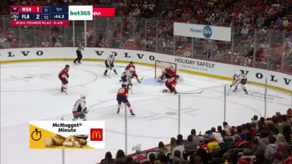 WSH@FLA: Wilson scores PPG against Sergei Bobrovsky