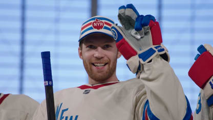 Gavrikov mic'd up at Winter Classic practice