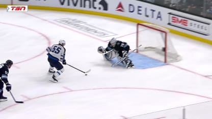 WPG@UTA: Scheifele scores goal against Karel Vejmelka