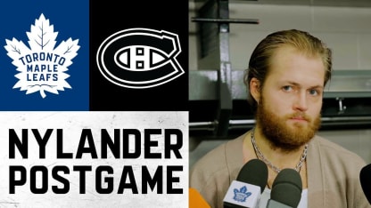 William Nylander | Post Game at Montreal Canadiens | November 22, 2025