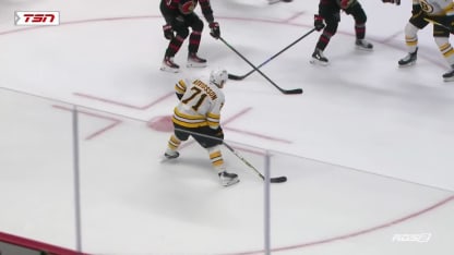Tim Stutzle with a Goal vs. les Bruins de Boston