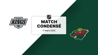 Match condensé : Kings @ Wild 
17/03/2025
