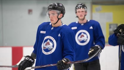 Colorado Avalanche 2018 Development Camp prospect Shane Bowers