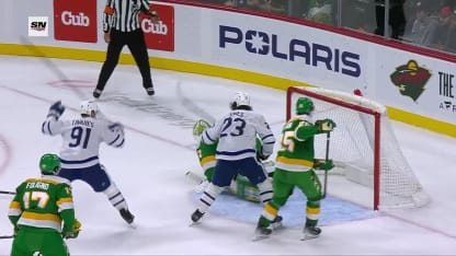 TOR@MIN: Nylander scores PPG against Filip Gustavsson