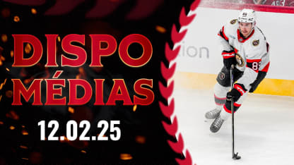 Jake Sanderson dispo média après le match contre MTL