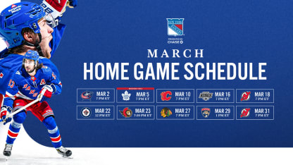 March Game Schedule
