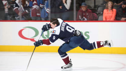 Matt Duchene third jersey Warmup Pregame Winnipeg Jets February 6, 2016