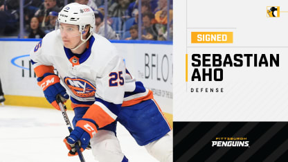 Penguins Sign Defenseman Sebastian Aho