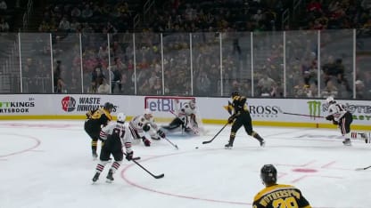 CHI@BOS: Geekie scores goal against Arvid Soderblom