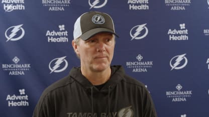 Jon Cooper | Pregame vs Carolina Hurricanes