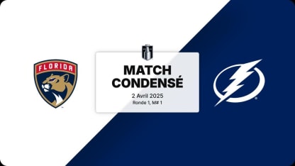 Match condensé : FLA @ TBL, match no 1
