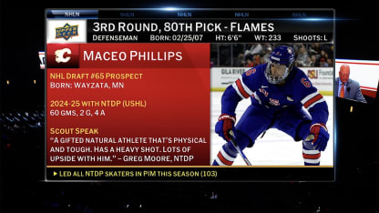 Flames Draft Mace'o Phillips