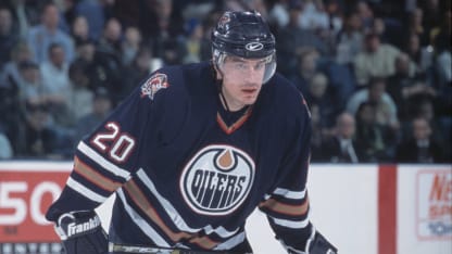 Jochen Hecht stands on the ice