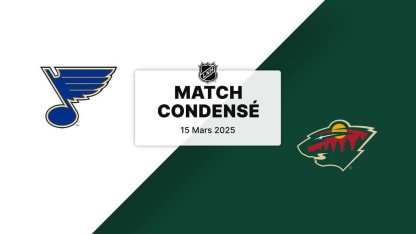 Match condensé : STL @ MIN 15/03/25