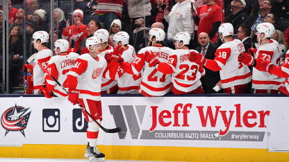 RECAP: Red Wings use early lead to edge Blue Jackets, 4-2 | Detroit Red ...