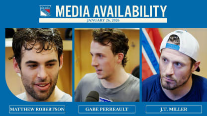 Postgame: Robertson, Perreault and Miller 